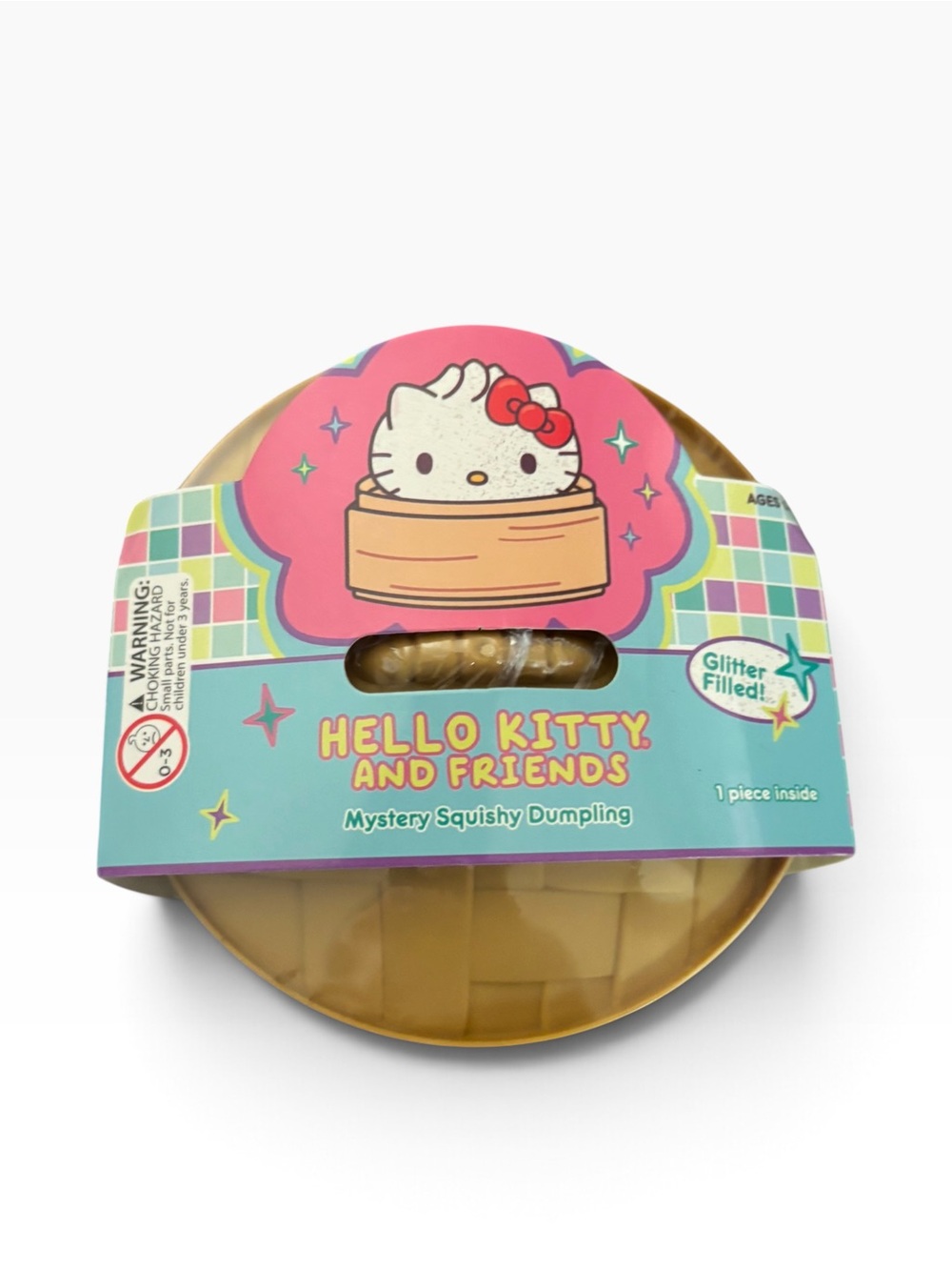 Hello Kitty Mystery Squishy Dumpling Glitter Filled Edition